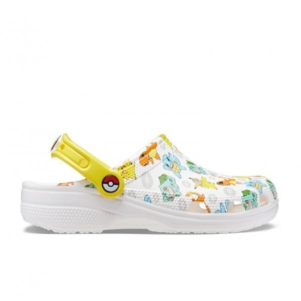 NWT Unisex Crocs Pokémon x Classic Clog Starters 207765-94S